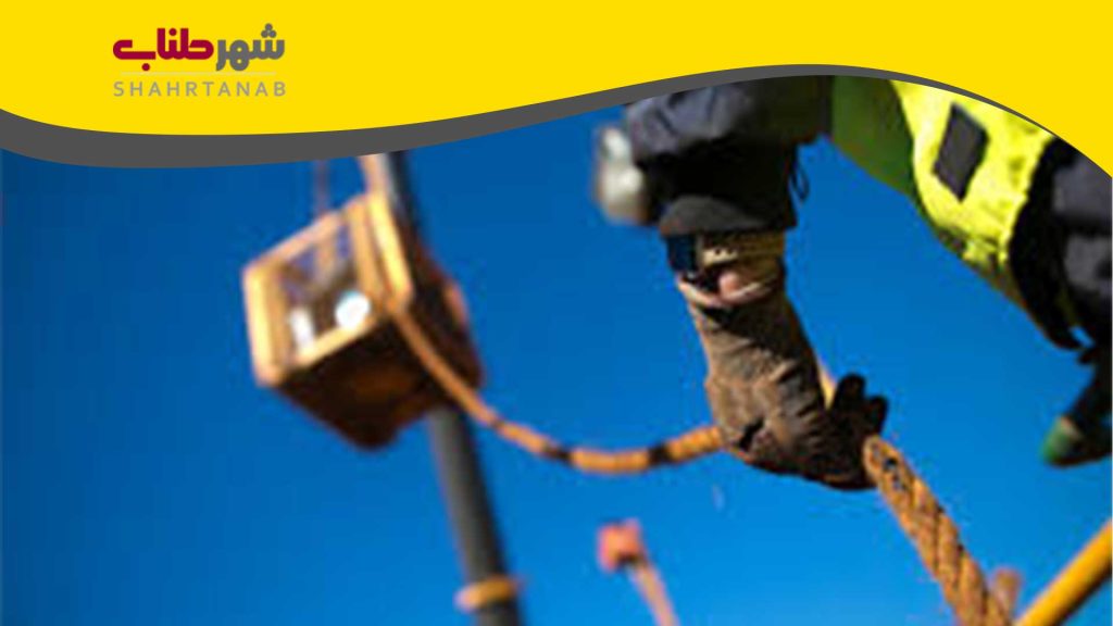 کاربرد طناب در بالابری