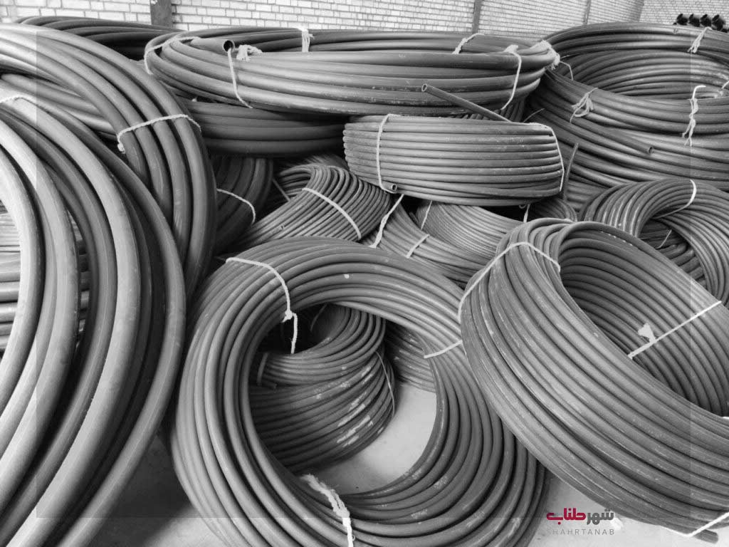 بسته بندی لوله پلی اتیلن